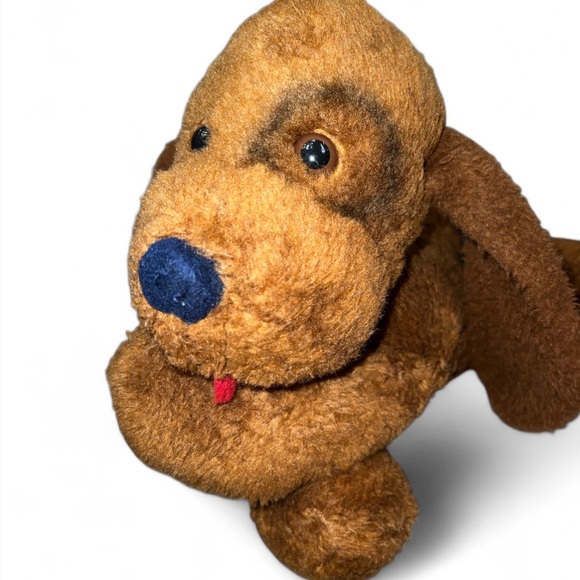 Vtg Animal Fair  Brown Eye Spot Friend Of Henry Floppy Puppy Dog Stuffed Plush - Picture 7 of 8